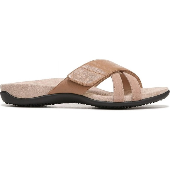Vionic Tan Slide Sandals - Picture 5 of 11